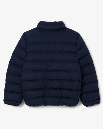 Unisex chaqueta con capucha acolchada de tafet&aacute;n diamantado