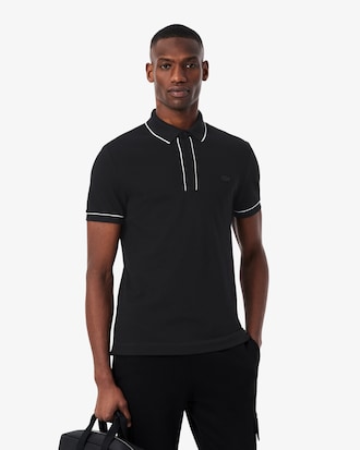 Polo de corte regular Paris de piqu&eacute; el&aacute;stico