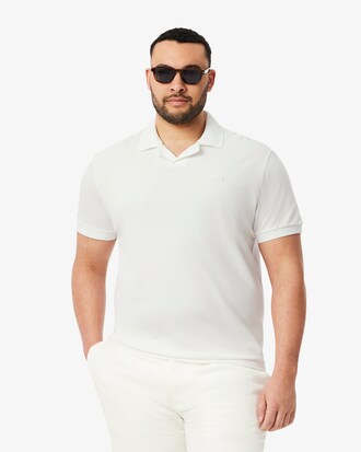 Polo de corte clásico Paris con cuello abierto
