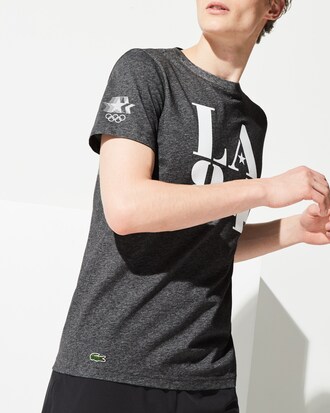 Camiseta de hombre en algodón con estampado Olympic Heritage Collection by Lacoste