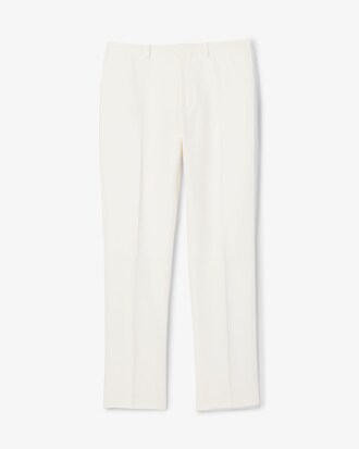 Pantalón sastre de lino de corte regular