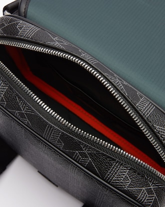 Bolso de mensajero con solapa y clip The Blend