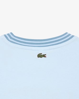 Camiseta de algod&oacute;n con detalles de marca Lacoste