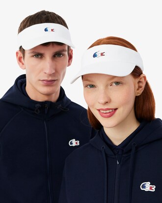 Visera del equipo franc&eacute;s de tenis