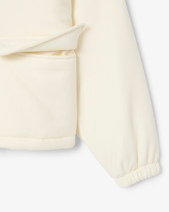 Chaqueta de franela oversize inspirada en los archivos