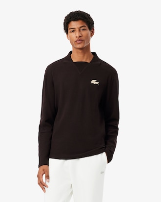 Camiseta de loungewear de algod&oacute;n gofrado