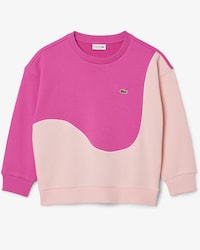 Sudadera de felpa con bloques de color