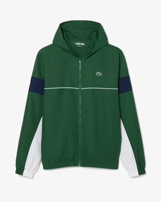 Chaqueta de ch&aacute;ndal deportiva con bloques de color