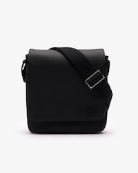 Bolso clásico para llevar al hombro con cierre de solapa para hombre
