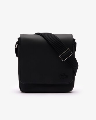 Bolso clásico para llevar al hombro con cierre de solapa para hombre