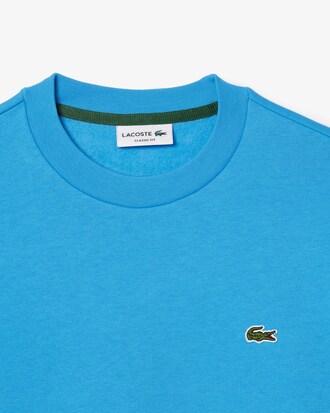 Sudadera de cuello redondo de felpa