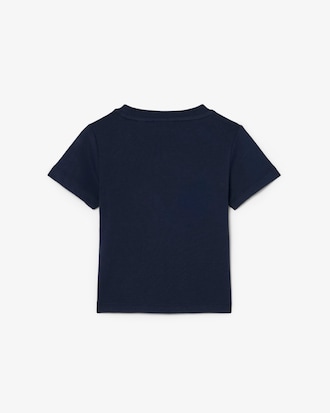 Camiseta de cuello redondo unisex de algod&oacute;n