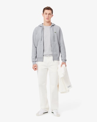 Sudadera con capucha y cremallera