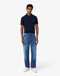 Vaqueros straight cut con cinco bolsillos