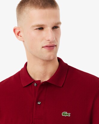 Polo de corte clásico de manga larga L.12.12