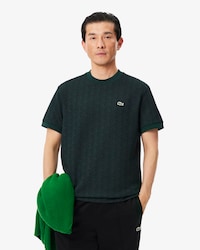 Camiseta de jacquard con monograma