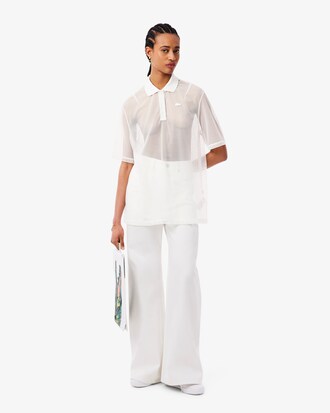 Polo de malla holgado Runway