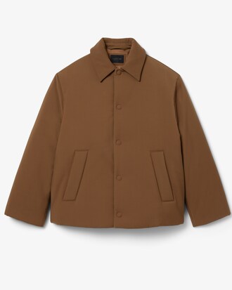 Chaqueta acolchada de mezcla de lana Runway