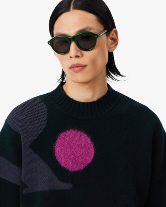 Jersey de jacquard con efecto gráfico Runway