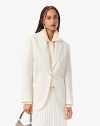 Blazer de sarga de lana