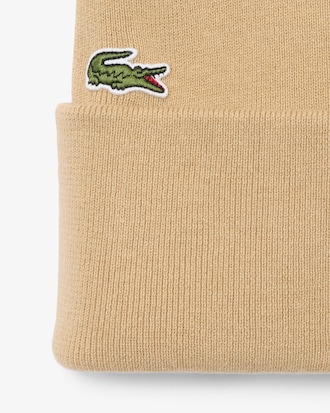 Gorro bordado de mezcla de lana
