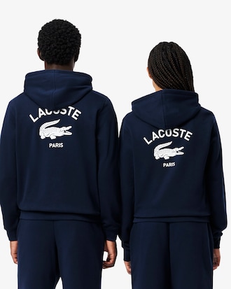 Sudadera con capucha estampada