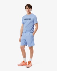 Pantal&oacute;n corto de tenis de tafet&aacute;n de rombos ligero