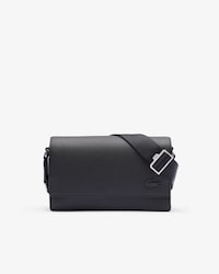 Bolso de reportero con solapa Chantaco de piel