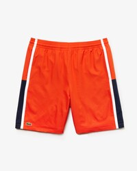 Pantal&oacute;n corto de tenis ligero de rayas con bloques de color