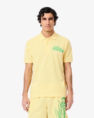 Polo de corte clásico L.12.12 con estampado