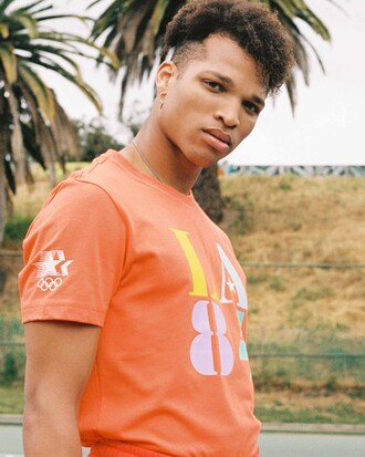 Camiseta de hombre en algodón con estampado Olympic Heritage Collection by Lacoste