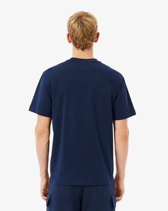 Camiseta color block de punto jersey