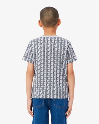 Camiseta de algod&oacute;n con monograma