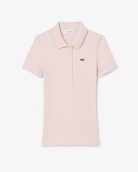 Polo de corte ajustado L.12.D de canal&eacute; de algod&oacute;n