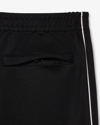 Pantal&oacute;n de ch&aacute;ndal de piqu&eacute; con ribete en contraste