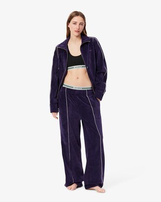 Bralette de algodón elástico con cinta en contraste