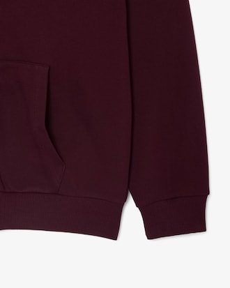 Sudadera con capucha de felpa