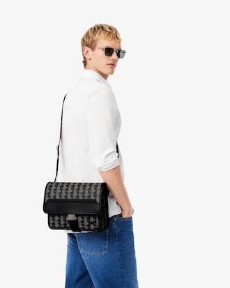 Bolso con cierre de solapa grande The Blend