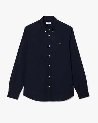 Camisa de corte regular de algodón