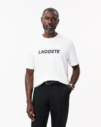 Camiseta con logotipo de algodón grueso
