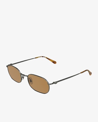 Gafas ovaladas de metal Icons