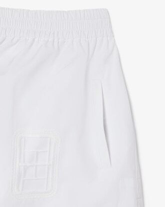 Pantalón corto con insignia de encaje Runway
