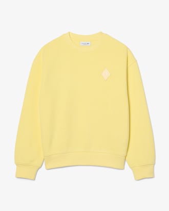 Sudadera oversized de interlock