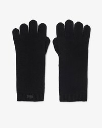 Guantes de lana merino en punto 3D