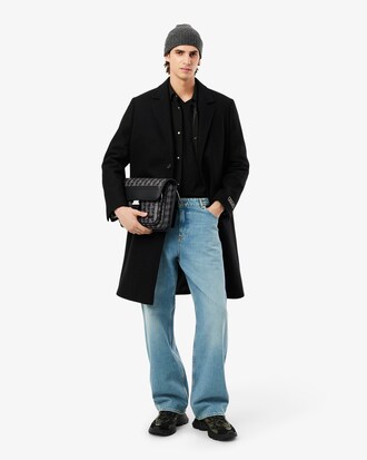 Bolso con cierre de solapa grande The Blend