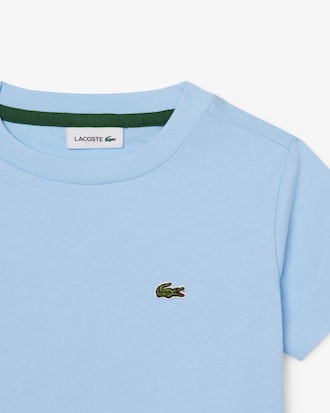 Camiseta de cuello redondo unisex de algod&oacute;n