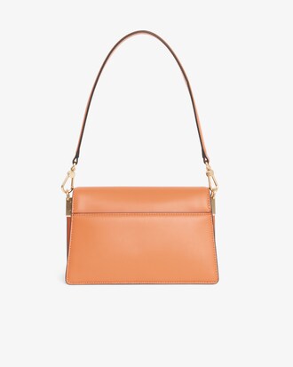 Bolso con solapa de piel Tennis Bliss