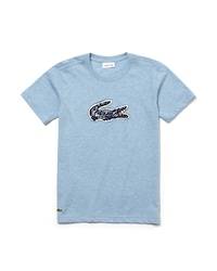 Camiseta Niño Cuello Redondo Con Cocodrilo