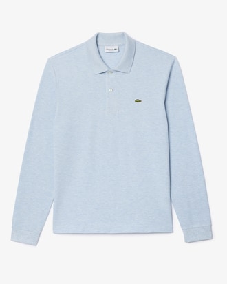 Polo de corte clásico de manga larga L.12.12