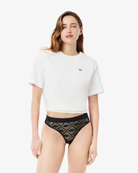 Tanga con logotipo en la cinturilla